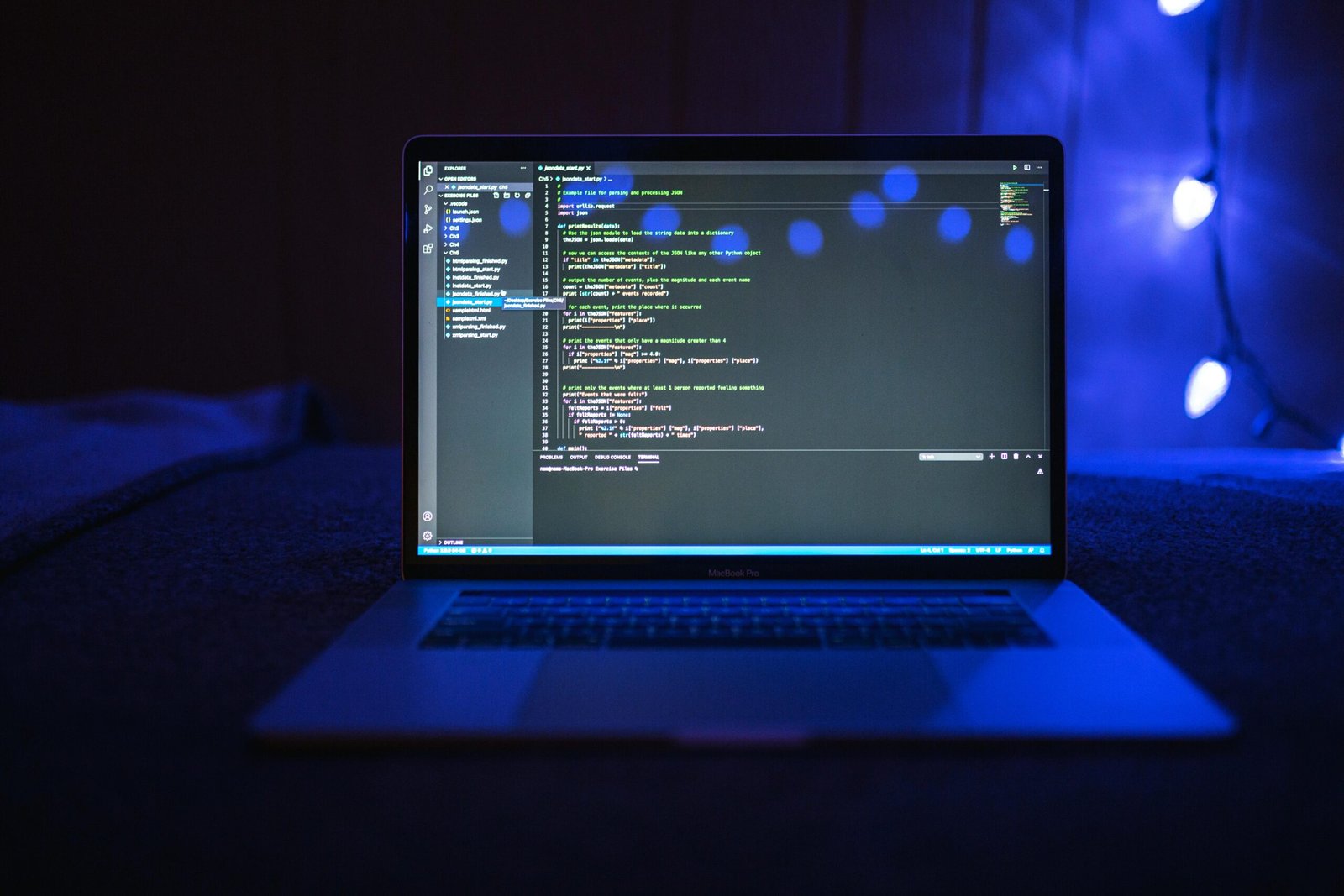 programming laptop
