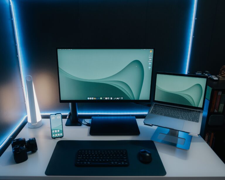 A premium home office setup for productivity