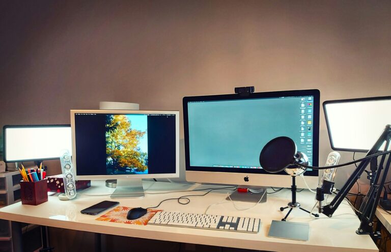 Modern Work From Home Setup
