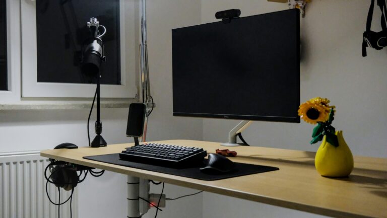 Home remote employee workstation