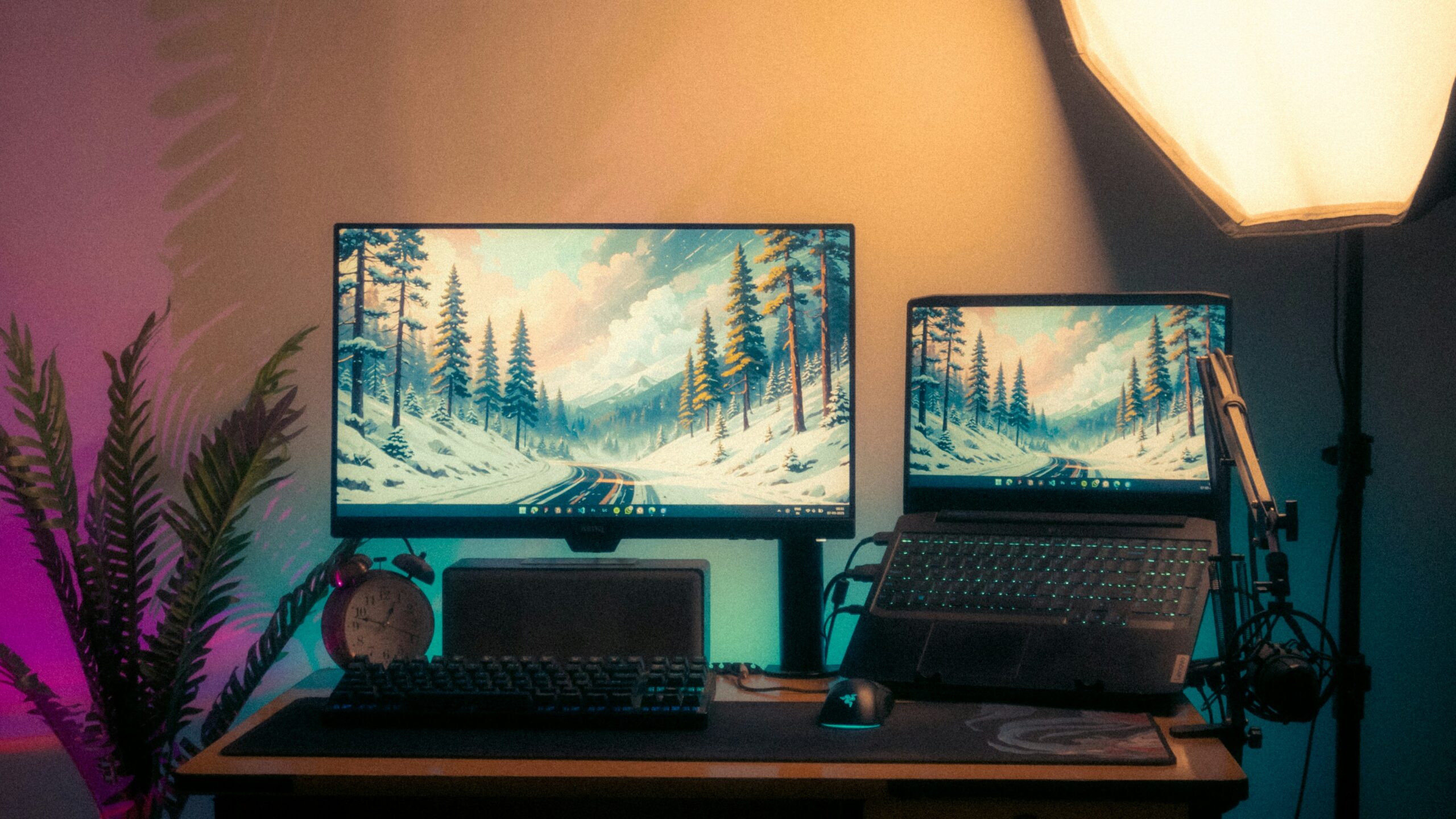 professional creator workspace