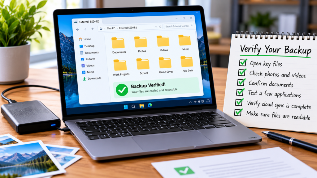 Verifybackup | gearandcode Verify Your Backup